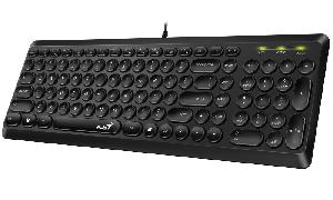 SlimStar Q200, Genius, Keyboard USB Black