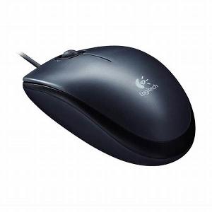 M90 Logitech mouse, Grey, USB, 1000dpi, 3 buttons, 1.8m, 90g, 1Y, ( 910-001793 )
