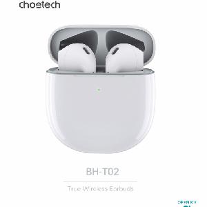BH-T02-WH choetech TWS bluetooth earphone