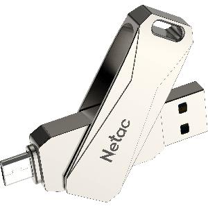 NT03U782C-256G-30PN, Netac U782C USB3.0+TypeC Dual Flash Drive 256GB