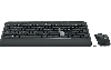 MK540, LOGITECH  ADVANCED Wireless Combo - BLACK EN/RU Keyboard (920-008686)