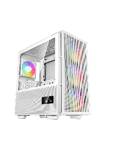 CH560 DIGITAL WH, Deepcool, Mid-Tower Case, 7 Slots, USB3.0×2,Audio×1,TypeC×1,Front: 3×140mm,Rear: 1×120mm