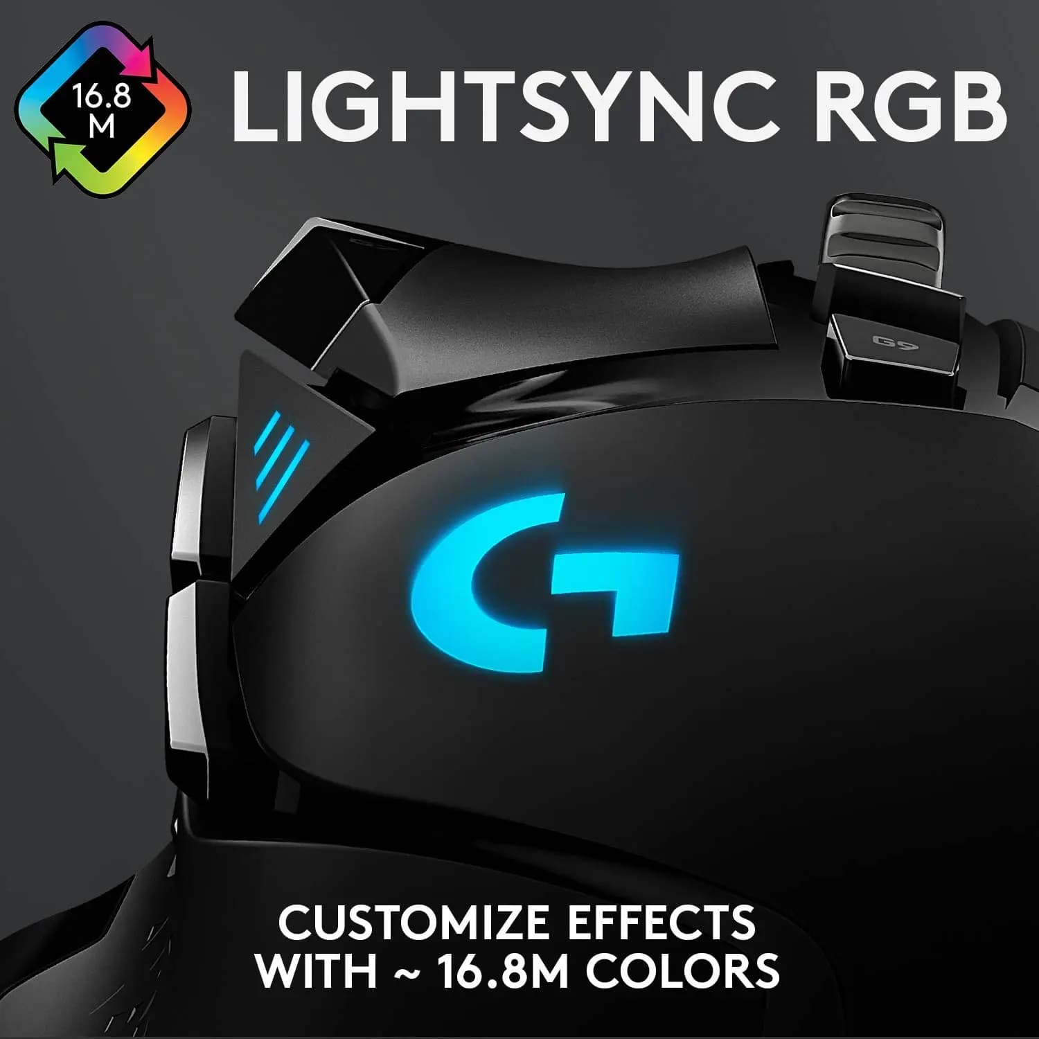 logitech, G502 HERO, (RGB) Mouse Black
