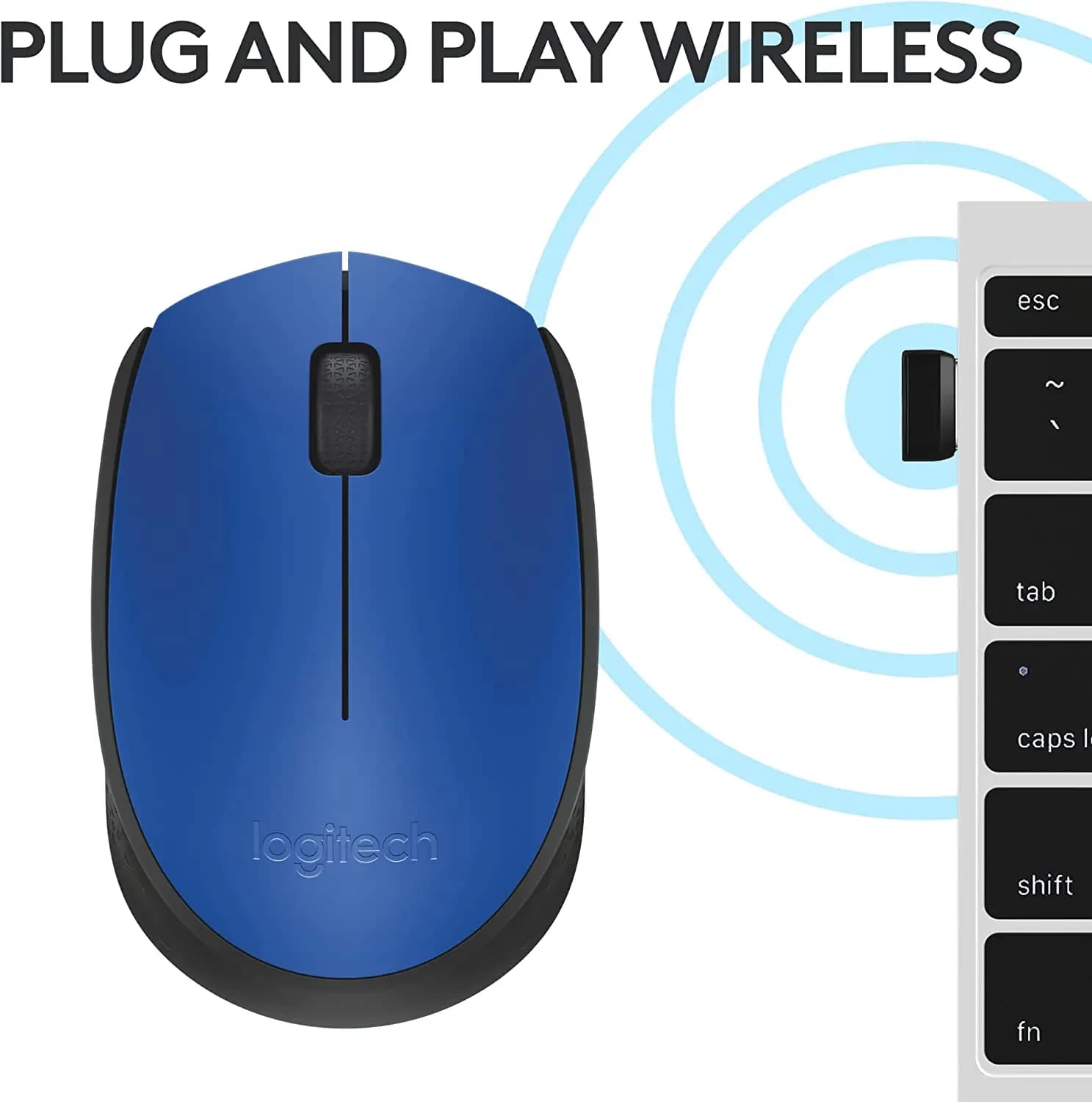 logitech, M171,  Mouse Blue