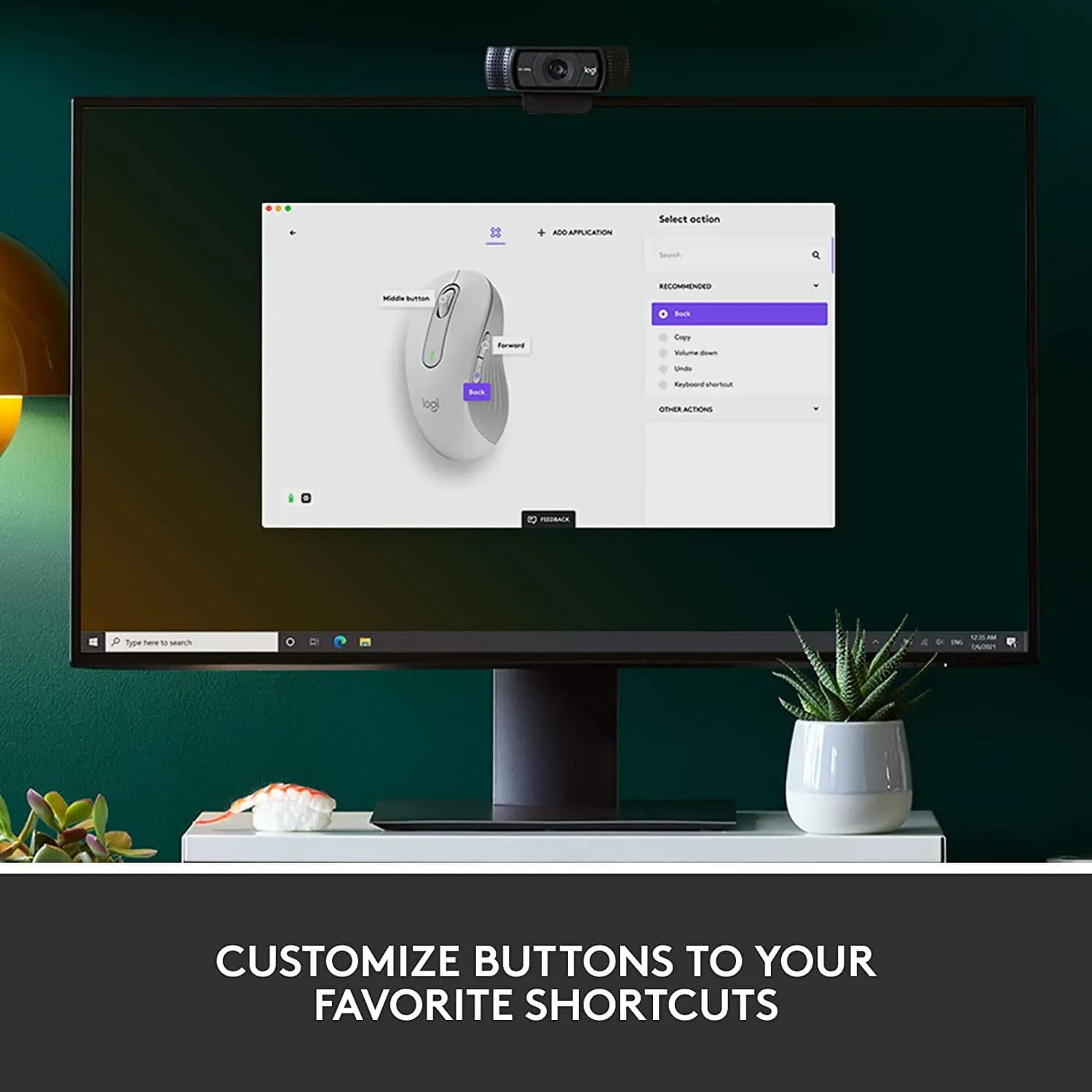 logitech, M650, Mouse OFF-White
