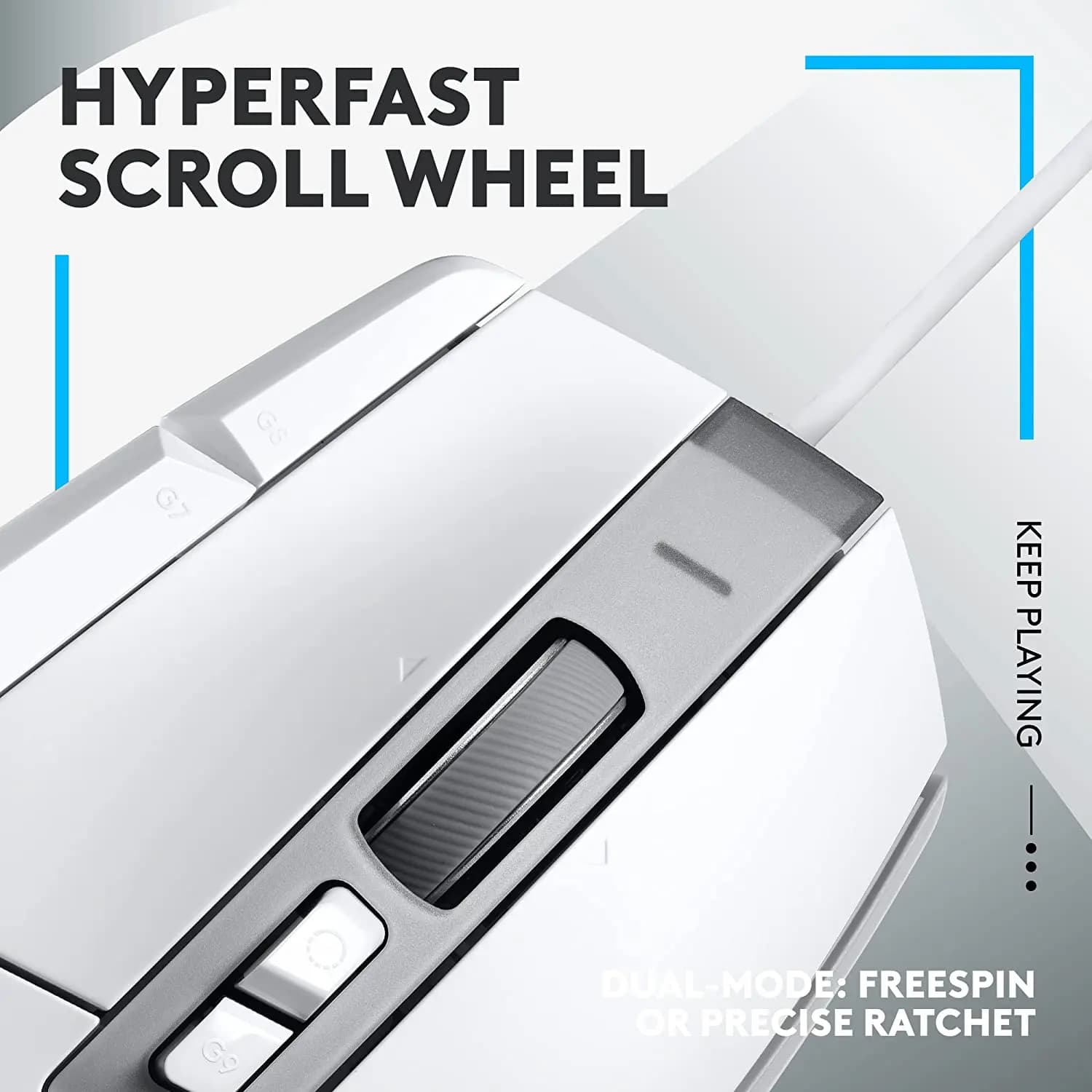logitech, G502 X, Mouse White