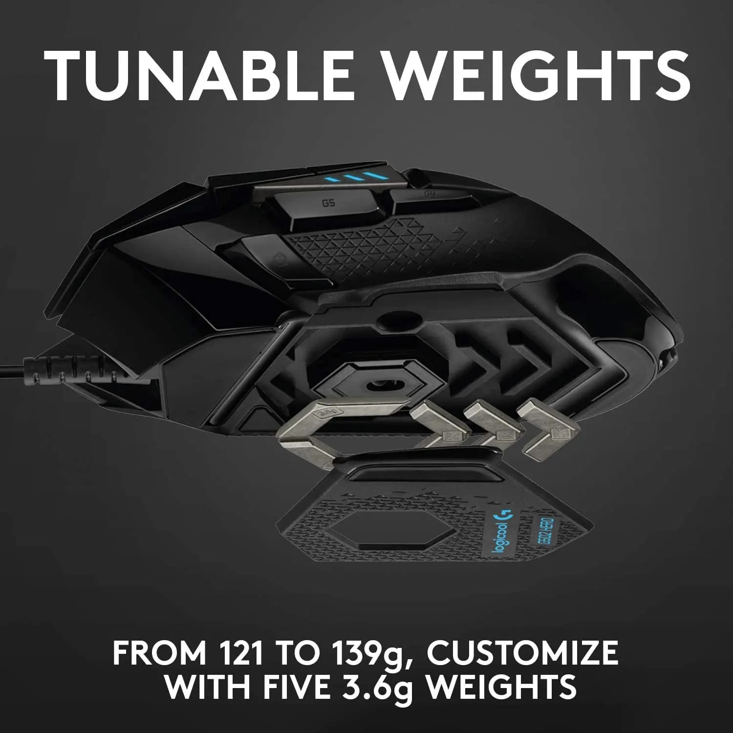 logitech, G502 HERO, (RGB) Mouse Black
