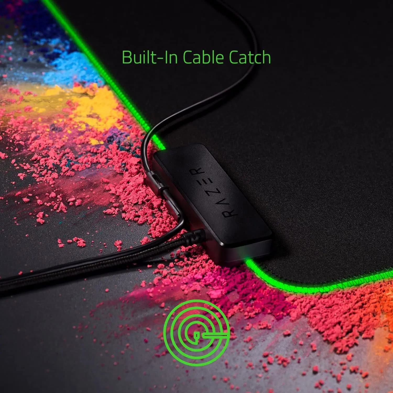 RZ02-02500100-R3M1 Razer Mouse Pad Goliathus Chroma Black