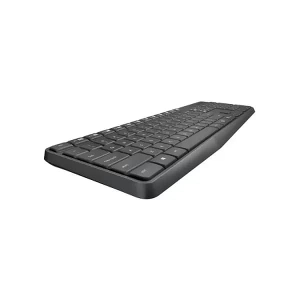  MK235, LOGITECH, Keyboard, Wireless Combo, GREY.