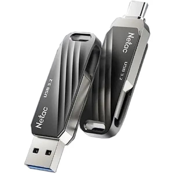 NETAC, US11, 64GB, USB3.2 + Type-c