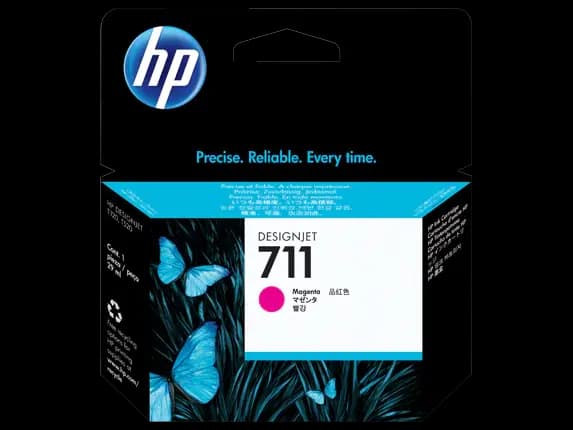 HP 711  Magenta ink Cartridge CZ131A