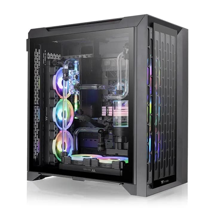 Thermaltake, CTE C700 TG ARGB Mid Tower Chassis Case Black