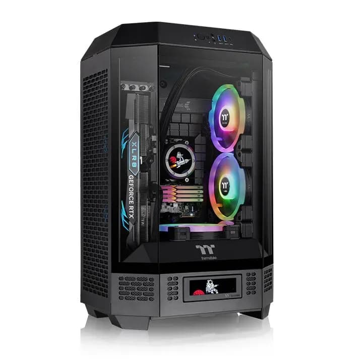 Thermaltake, The Tower 300 Micro Tower Chassis Case Black.