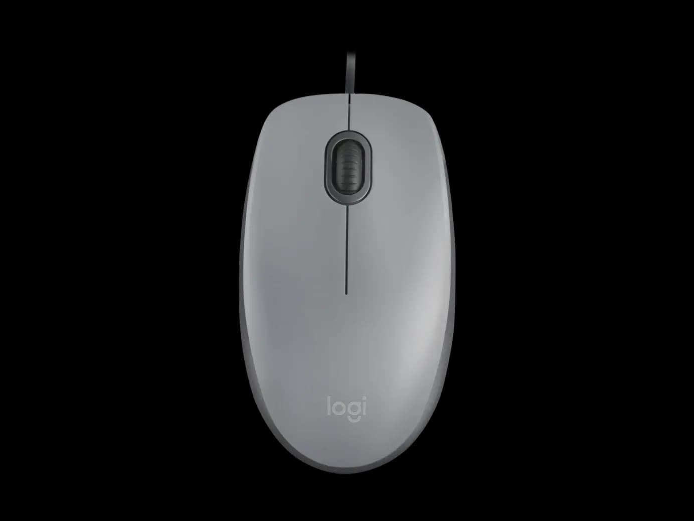 logitech, M110, Mouse Gray