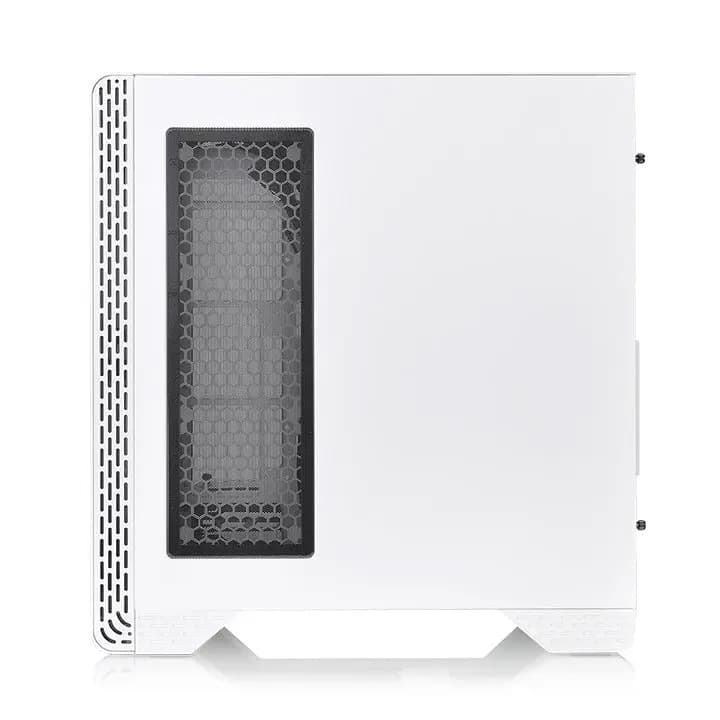 Thermaltake, S300 Tempered Glass Snow Edition Mid-Tower Chassis Case White.