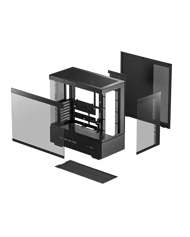 DeepCool, CH690 DIGITAL Case Black.