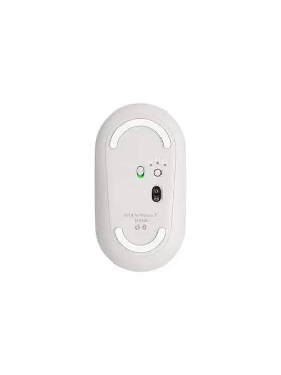 logitech, M350s Silent, Mouse White