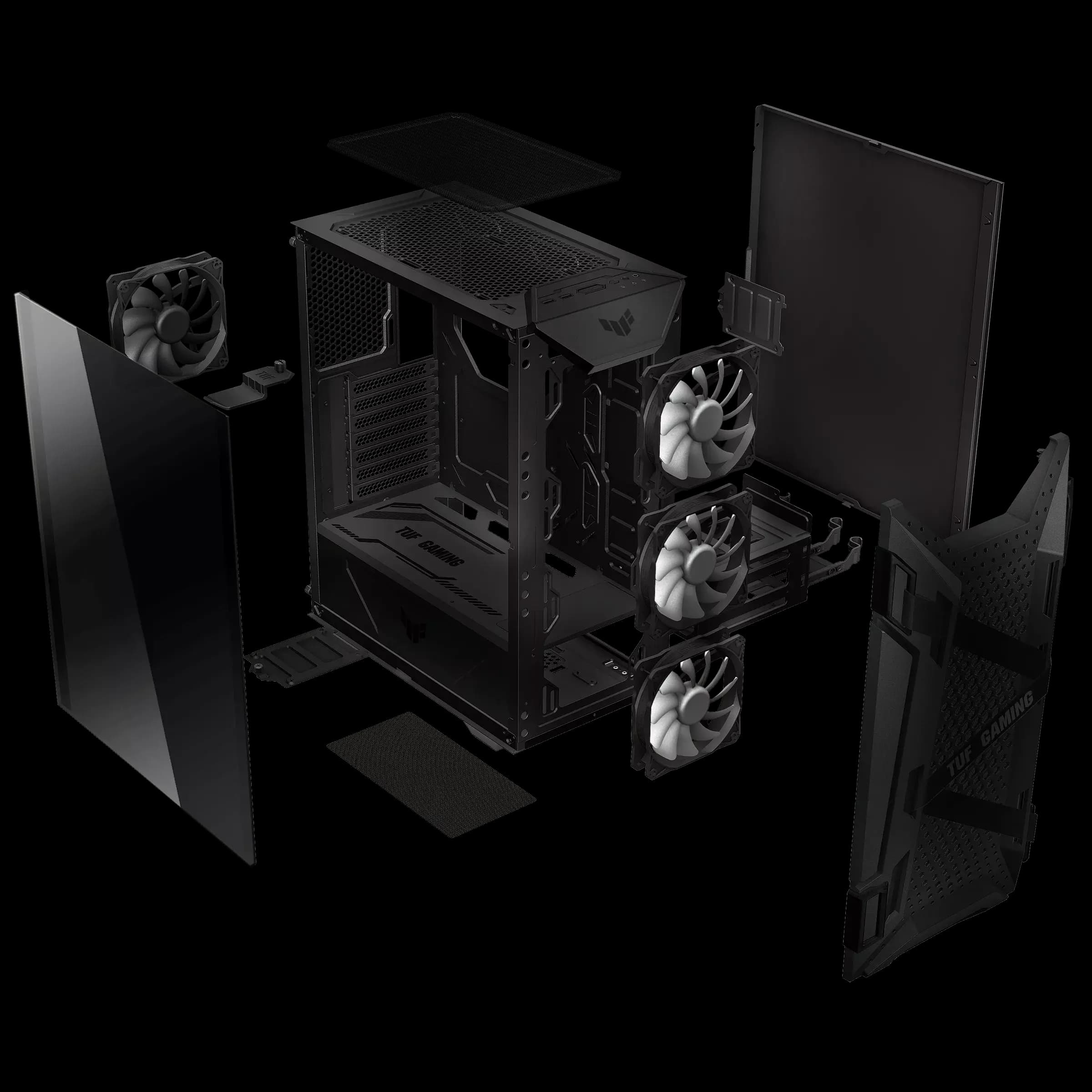 ASUS, GT301 TUF Gaming Case Black.