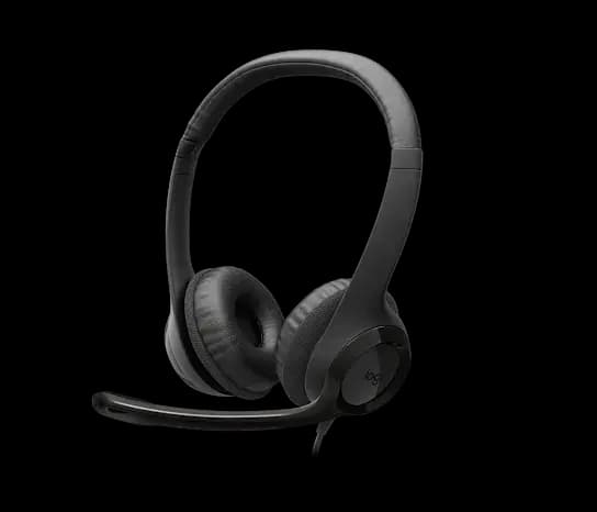 Logitech, H390 USB Headset Black