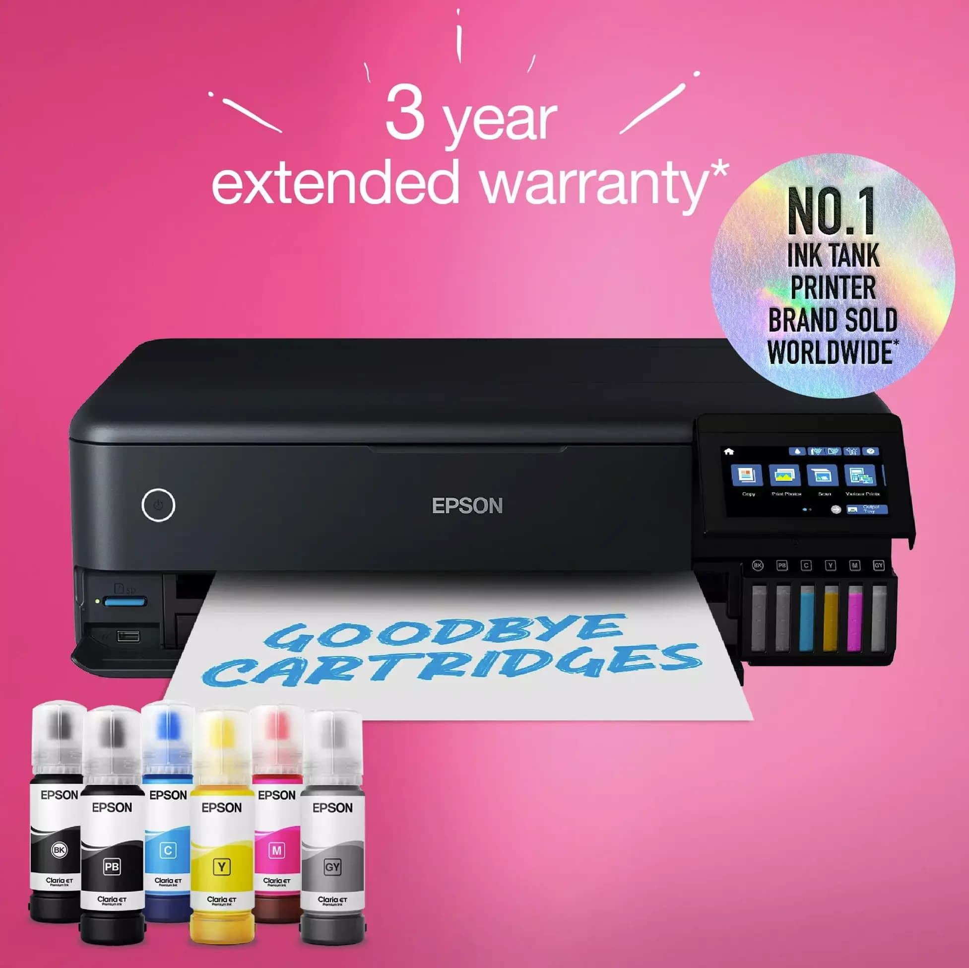 EcoTank L8180 A3+ Wi-Fi All In One Photo Printer