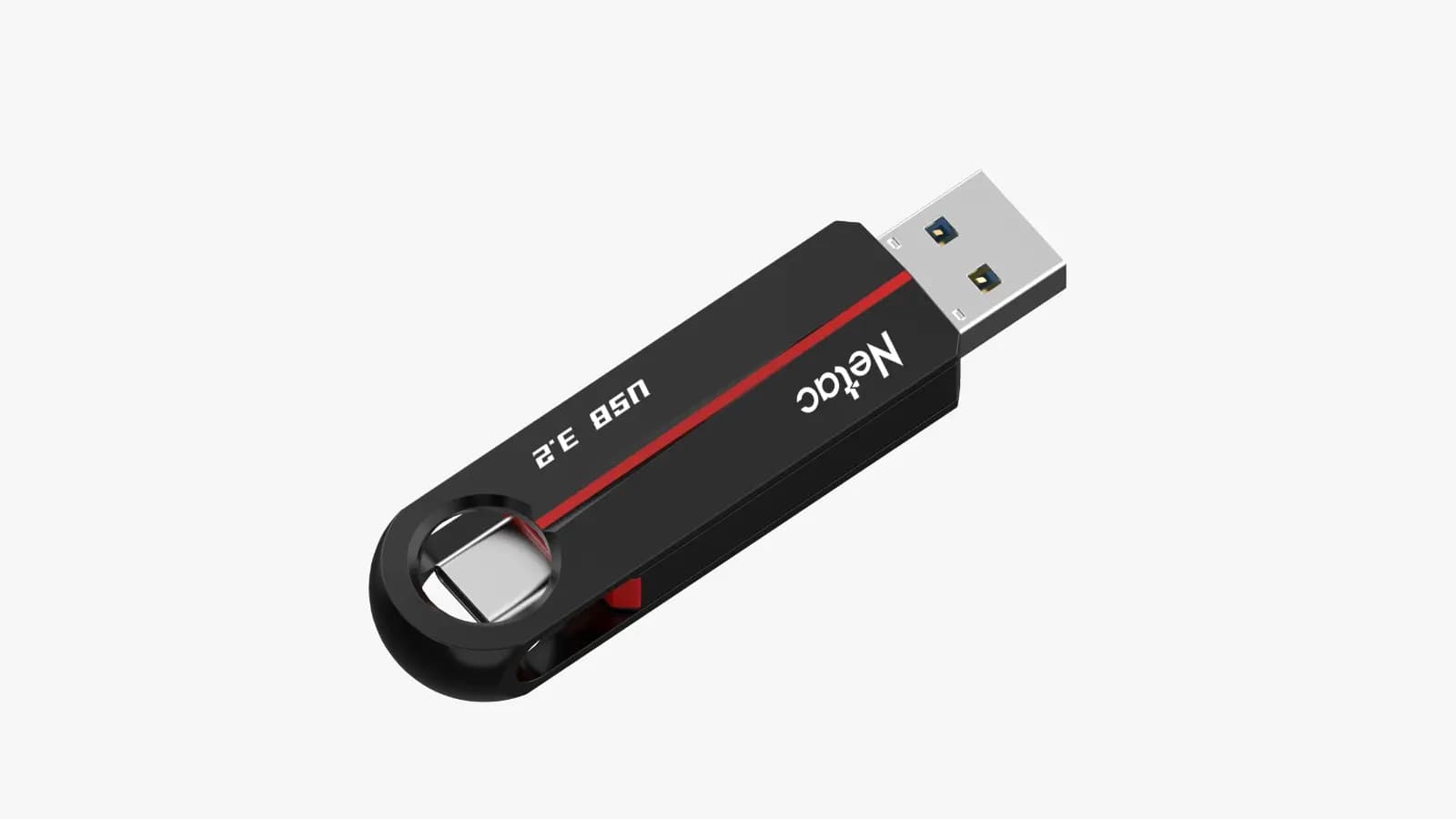 NETAC, US18, 64GB, USB 3.2 + TypeC