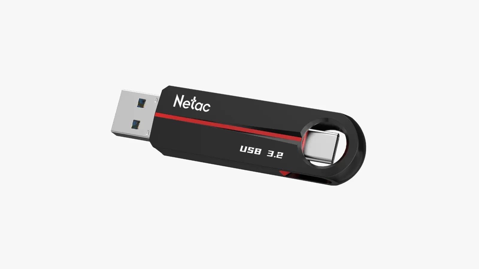 NETAC, US18, 32GB, USB 3.2 + TypeC