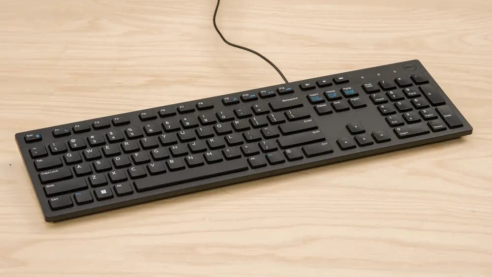 Dell, KB216, Keyboard Black