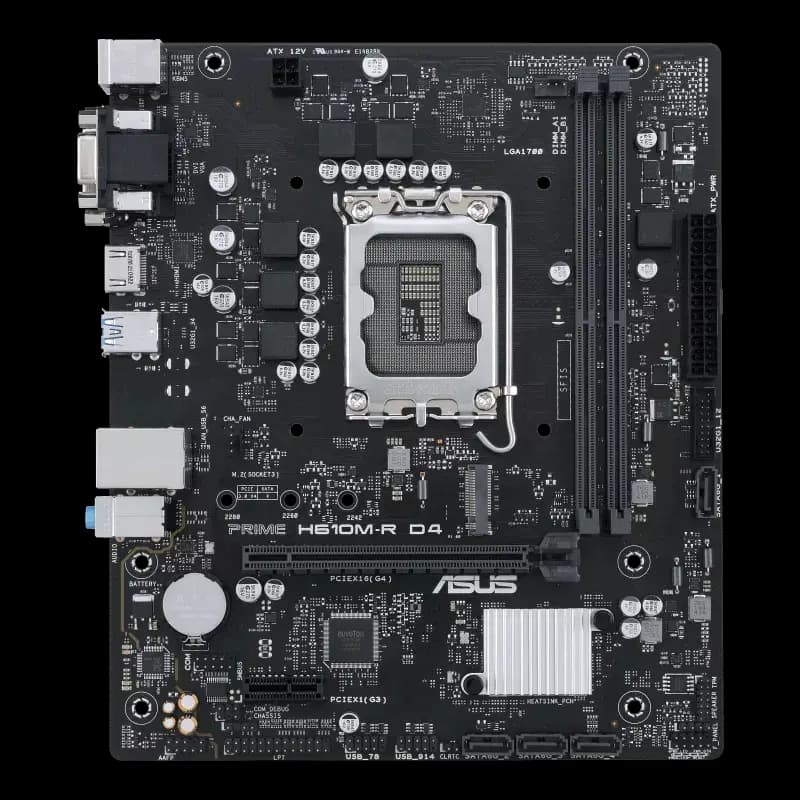 ASUS, PRIME H610M-R D4-SI