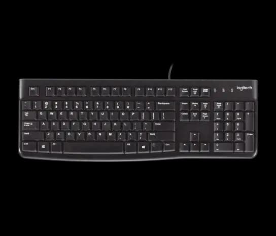 logitech, K120, Keyboard Black