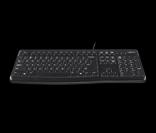 logitech, K120, Keyboard Black