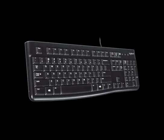logitech, K120, Keyboard Black