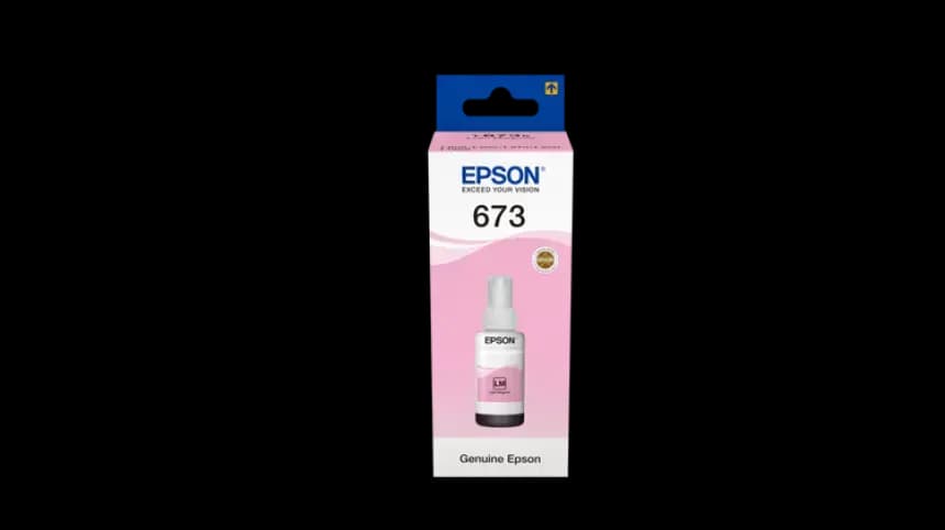 EPSON, 673 Light Magenta ink bottle C13T67364A