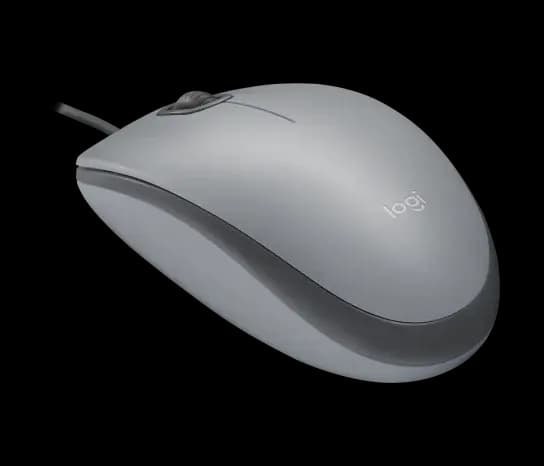logitech, M110, Mouse Gray