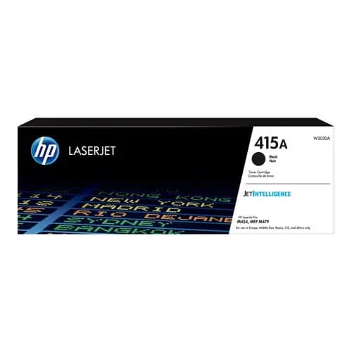 415A  HP  Toner Cartridge, Black  W2030A