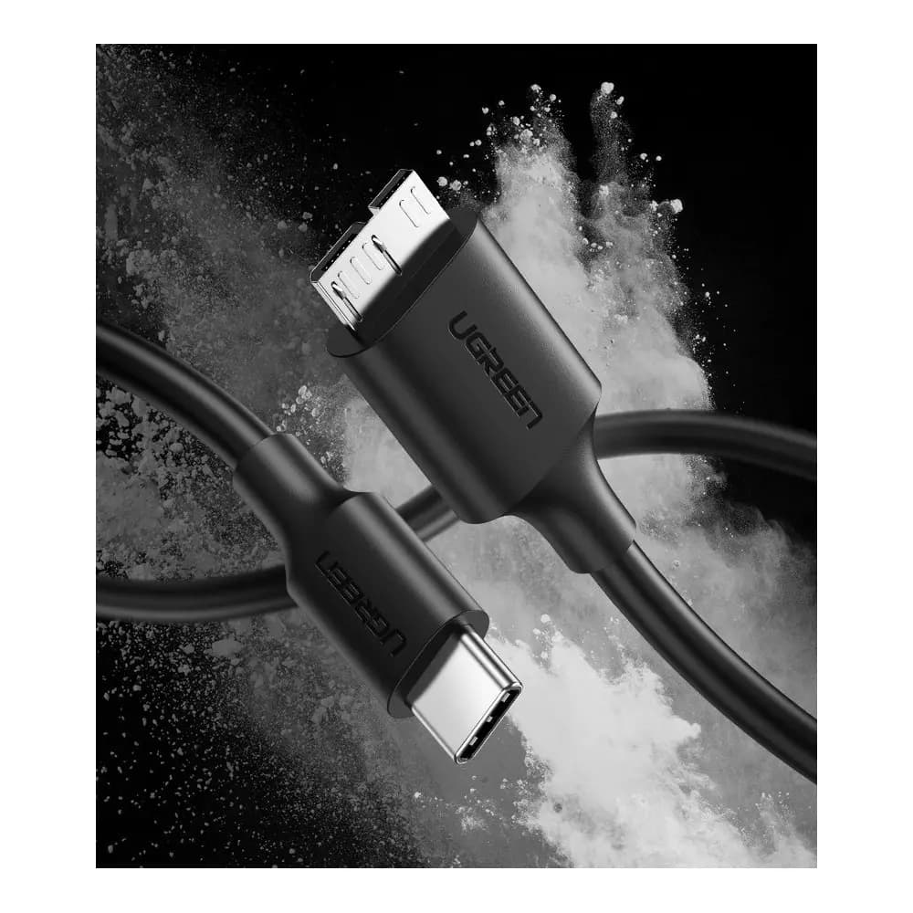US312 UGREEN (20103) USB-C to Micro B Cable M/M 1m (Black)