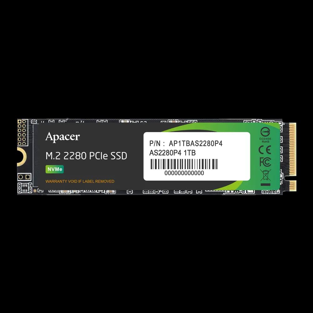 Apacer, AS2280P4, M2 SSD, M.2 PCIe 256GB.