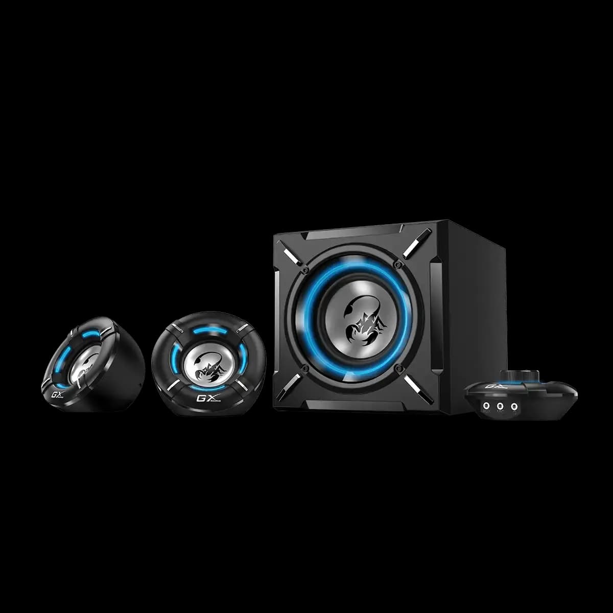 Genius, SW-G2.1 1000 Speaker Black