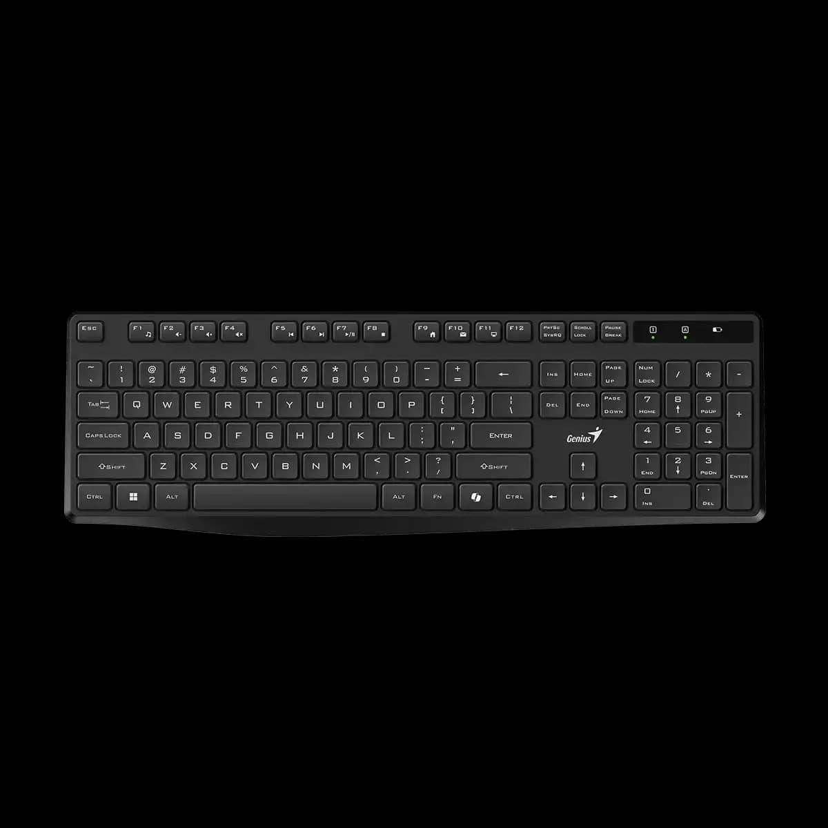 Genius, KB-7200, Keyboard, AI Copilot Key, Black