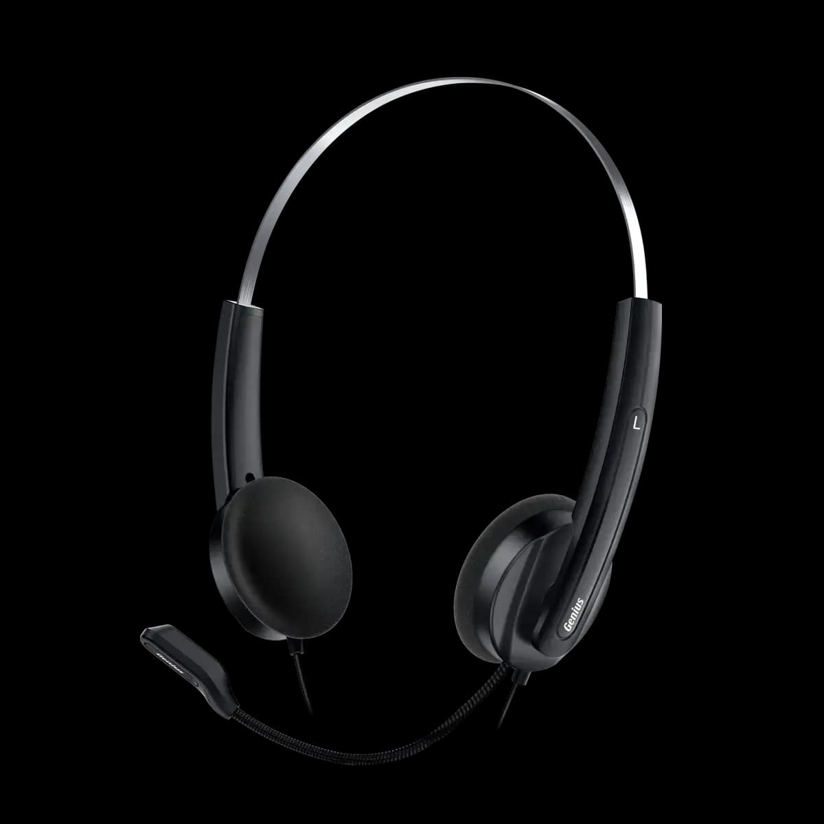Genius, HS-220U USB Headset Black