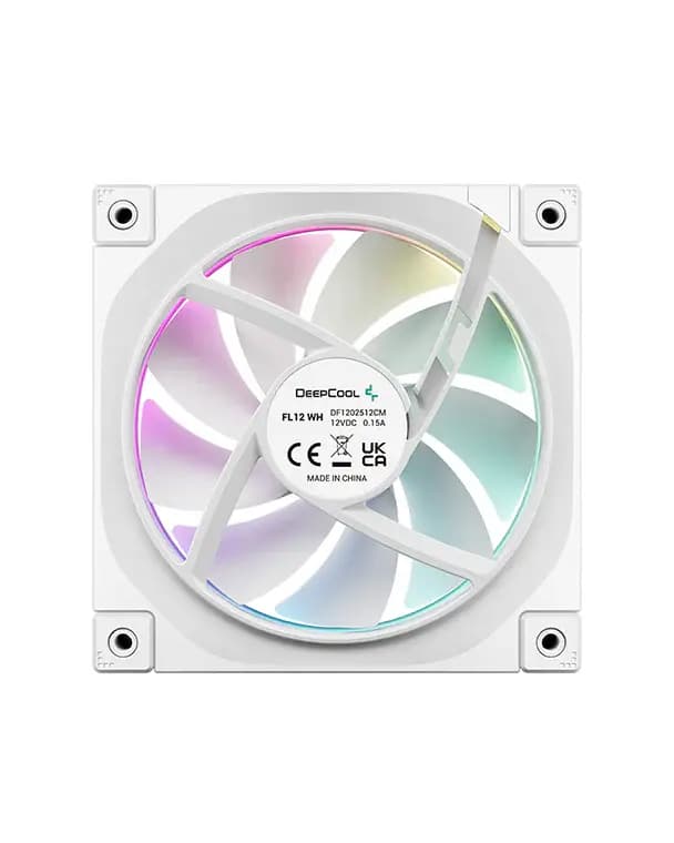 Deepcool, FL12R SE WH 3IN1, White