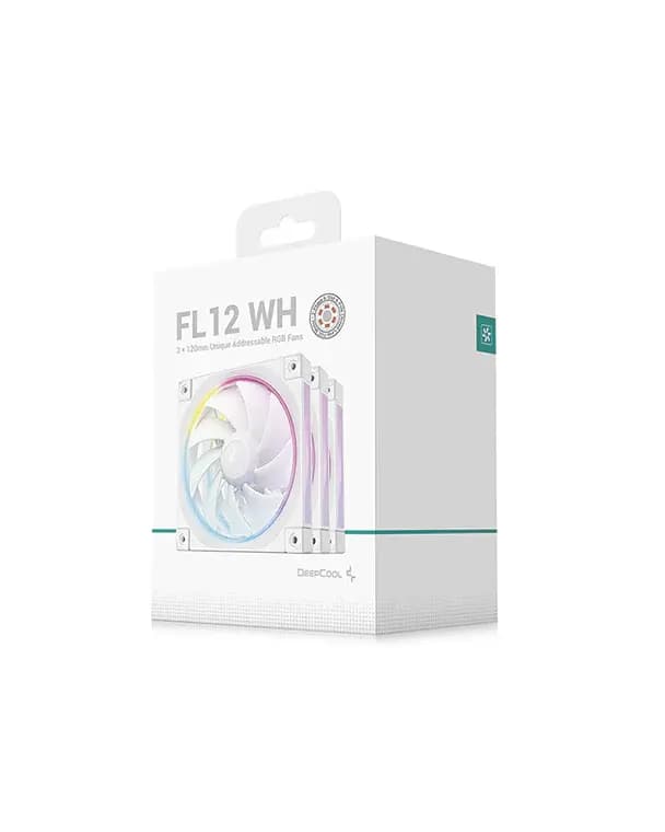 Deepcool, FL12R SE WH 3IN1, White