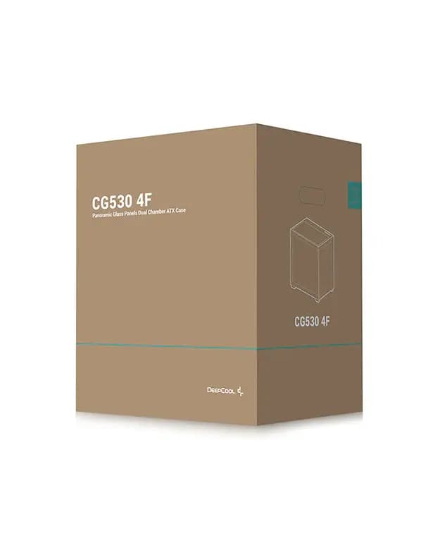Deepcool, CG530 4F, Case Black
