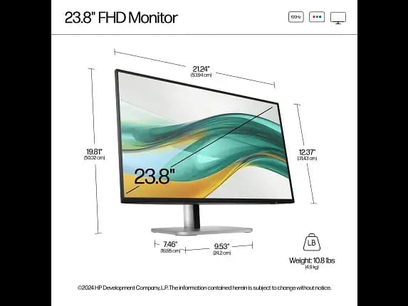 HP Series 5 Pro 23,8" FHD Monitor 524pf