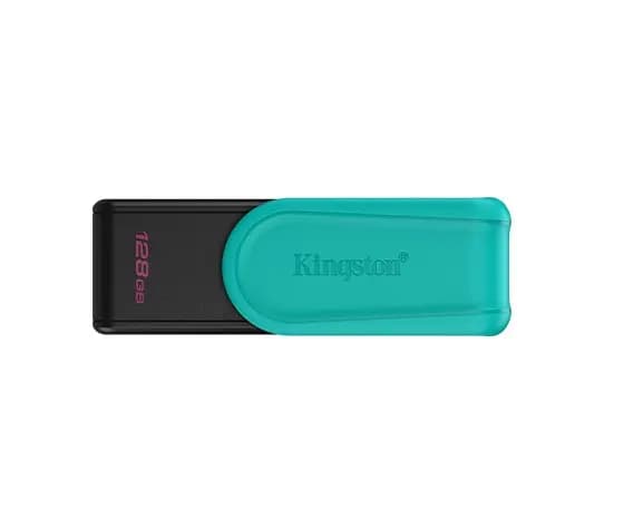 DTXS/128GB, KINGSTON, Flash Memory, USB 3.2 Gen1, Black.