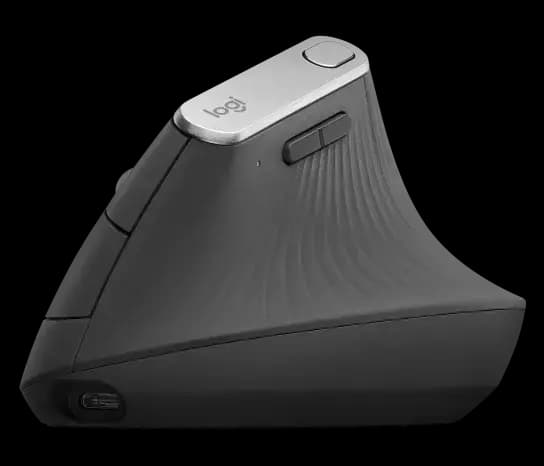logitech, MX Vertical, Mouse, Graphite