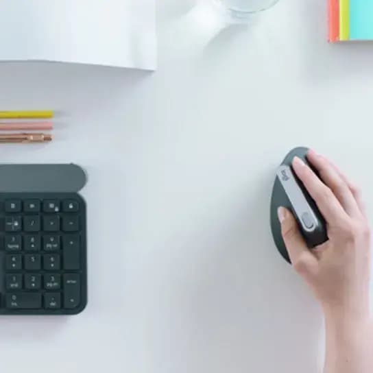 logitech, MX Vertical, Mouse, Graphite