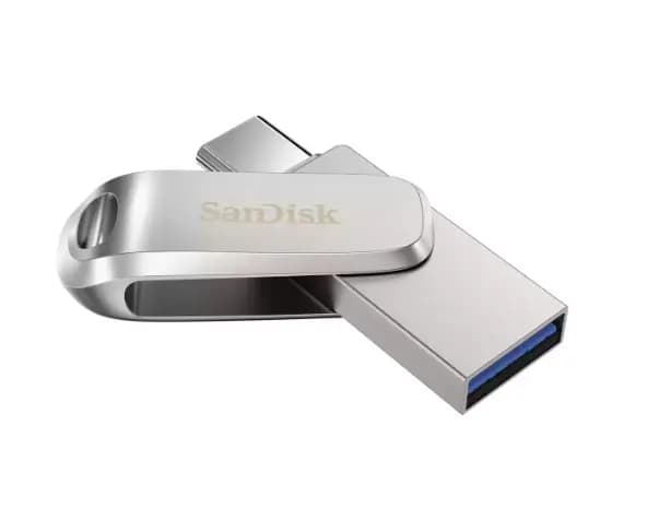 SDDDC4-128G-G46 , SANDISK, Flash Memory, Ultra Dual Drive Luxe USB Type-C, 128GB, ნაცრიფერი.