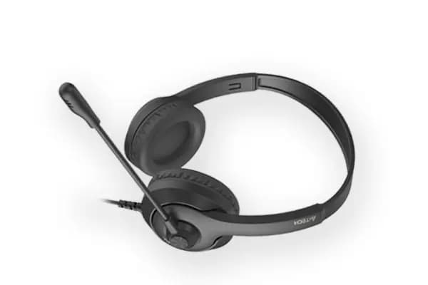 A4tech  FH100U USB Stereo Headset With Mic Stone Black