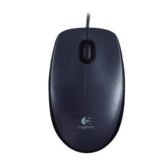 logitech, M90, Mouse Grey