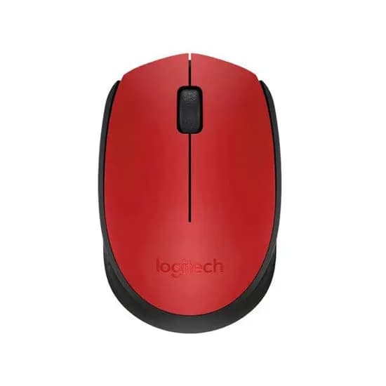 logitech, M171, Mouse Red